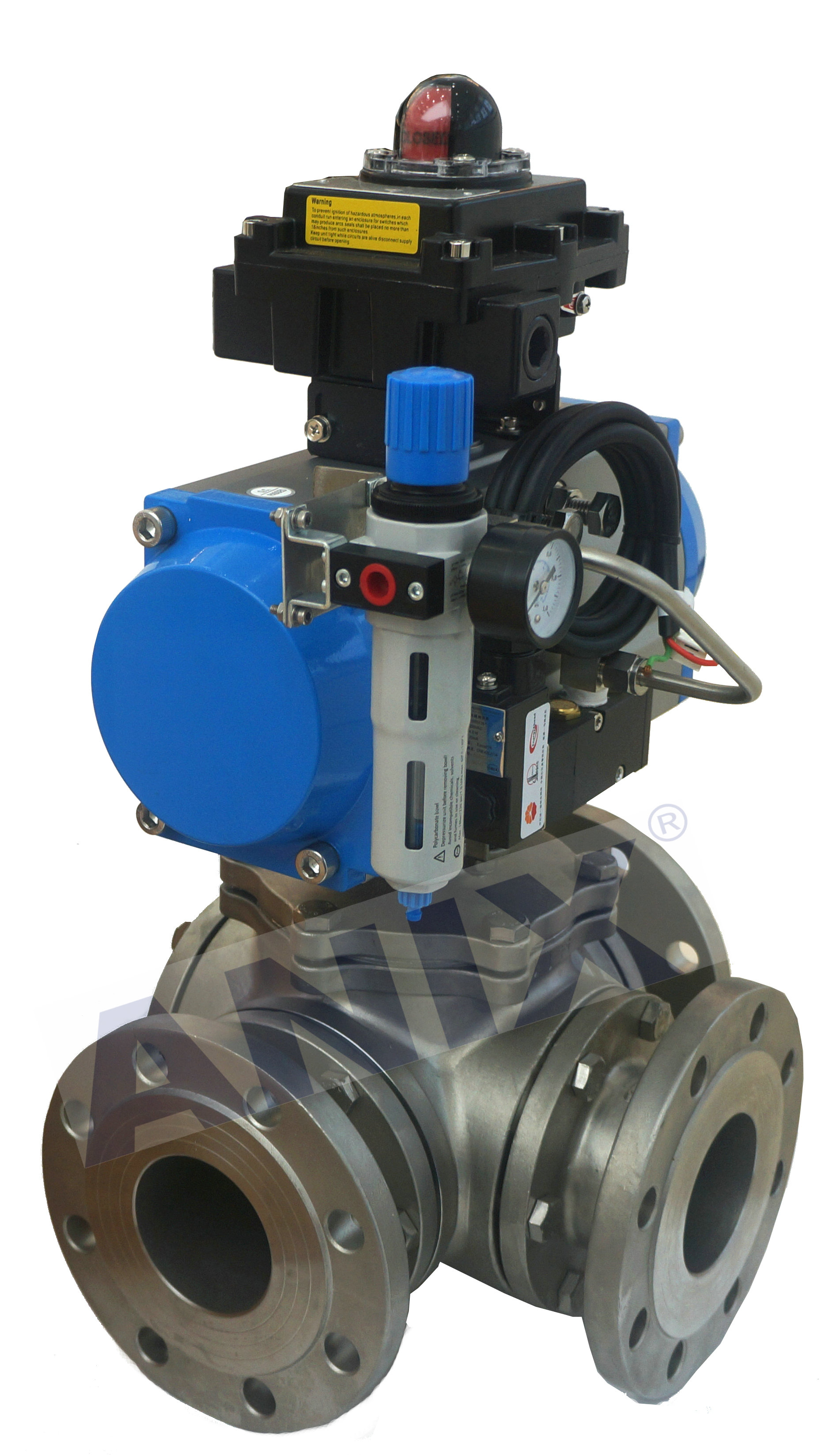 衛(wèi)生級(jí)氣動(dòng)三通球閥